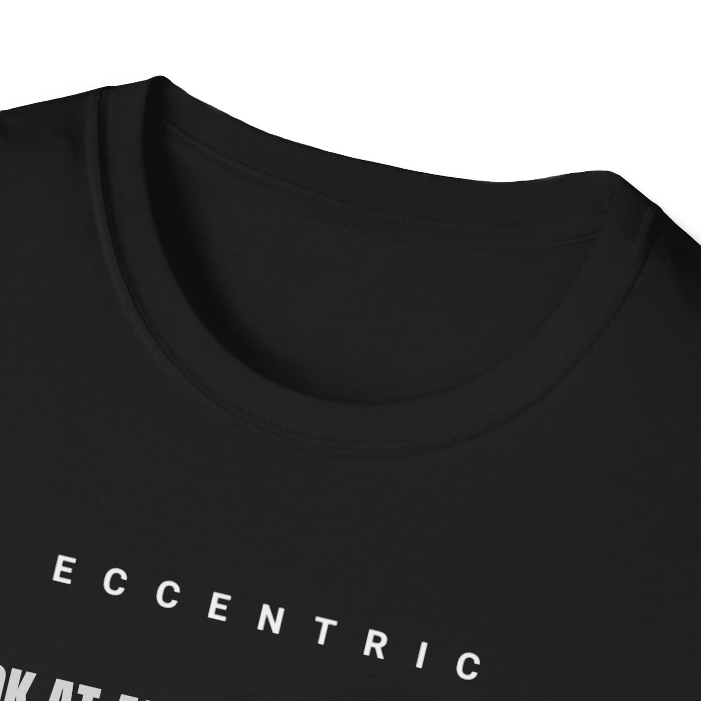 Eccentric Chicken Lover Unisex Softstyle T-Shirt – Perfect for Animal Enthusiasts