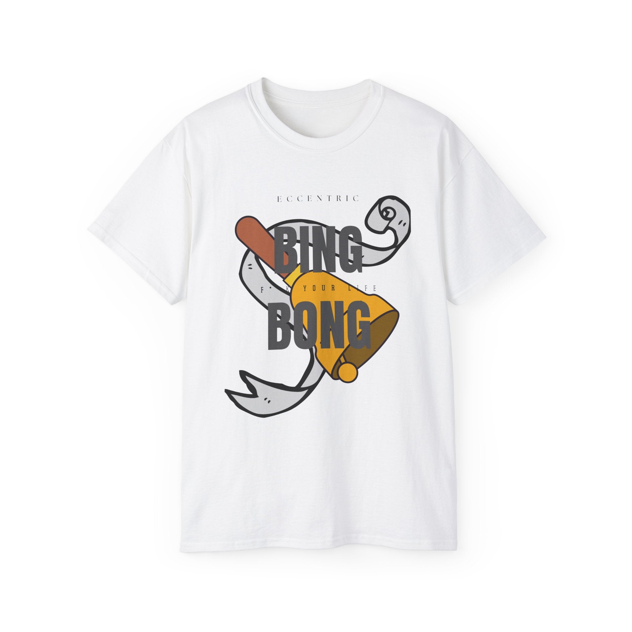 Funny Bing Bong Unisex Ultra Cotton Tee, Casual Shirt, Gift for Friends, Humor Apparel, Everyday Wear, Birthday Gift, Meme T-Shirt
