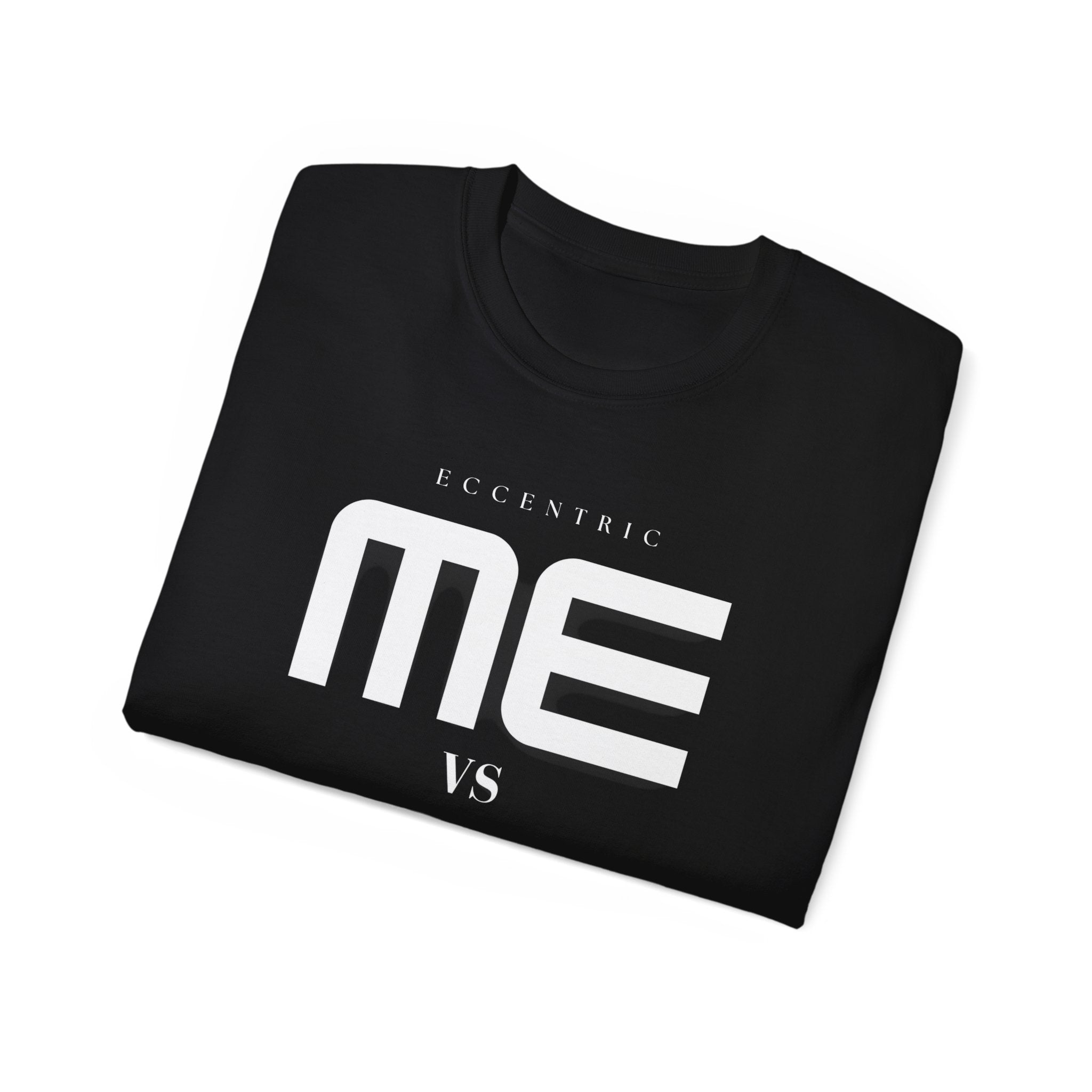 Unisex Cotton Tee - ME vs ME Design, Casual Wear, Gift for Friends, Motivational Shirt, Birthday Present, Everyday Style