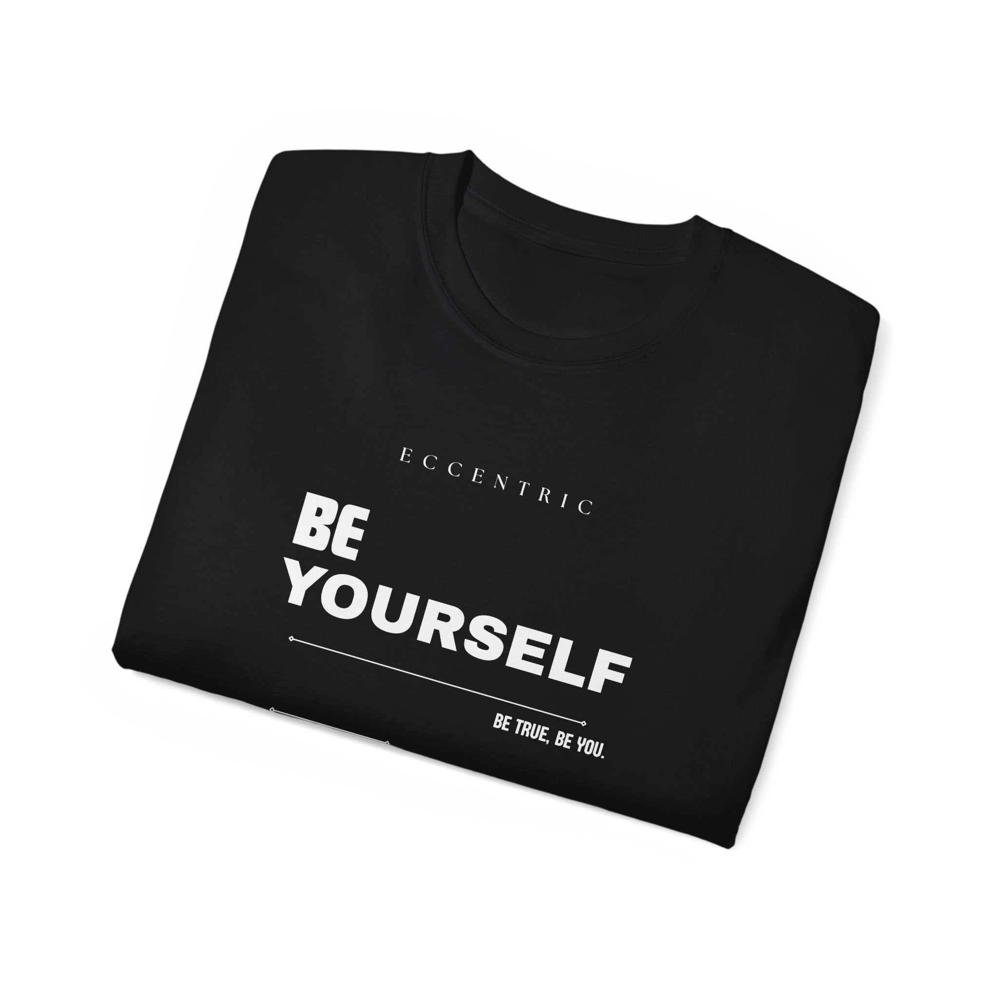 Unisex Motivational Tee - "Be Yourself" - Inspirational Cotton T-Shirt, Gift for Friends, Casual Wear, Everyday Essential, Self-Love Shirt