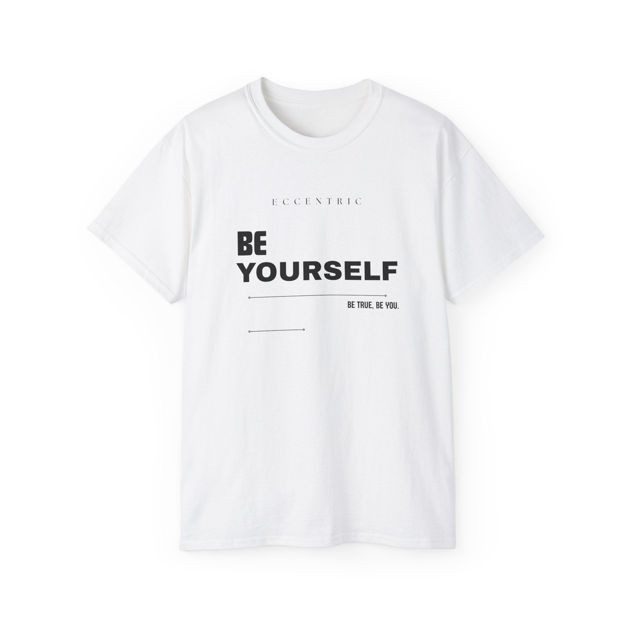 Unisex Motivational Tee - "Be Yourself" - Inspirational Cotton T-Shirt, Gift for Friends, Casual Wear, Everyday Essential, Self-Love Shirt