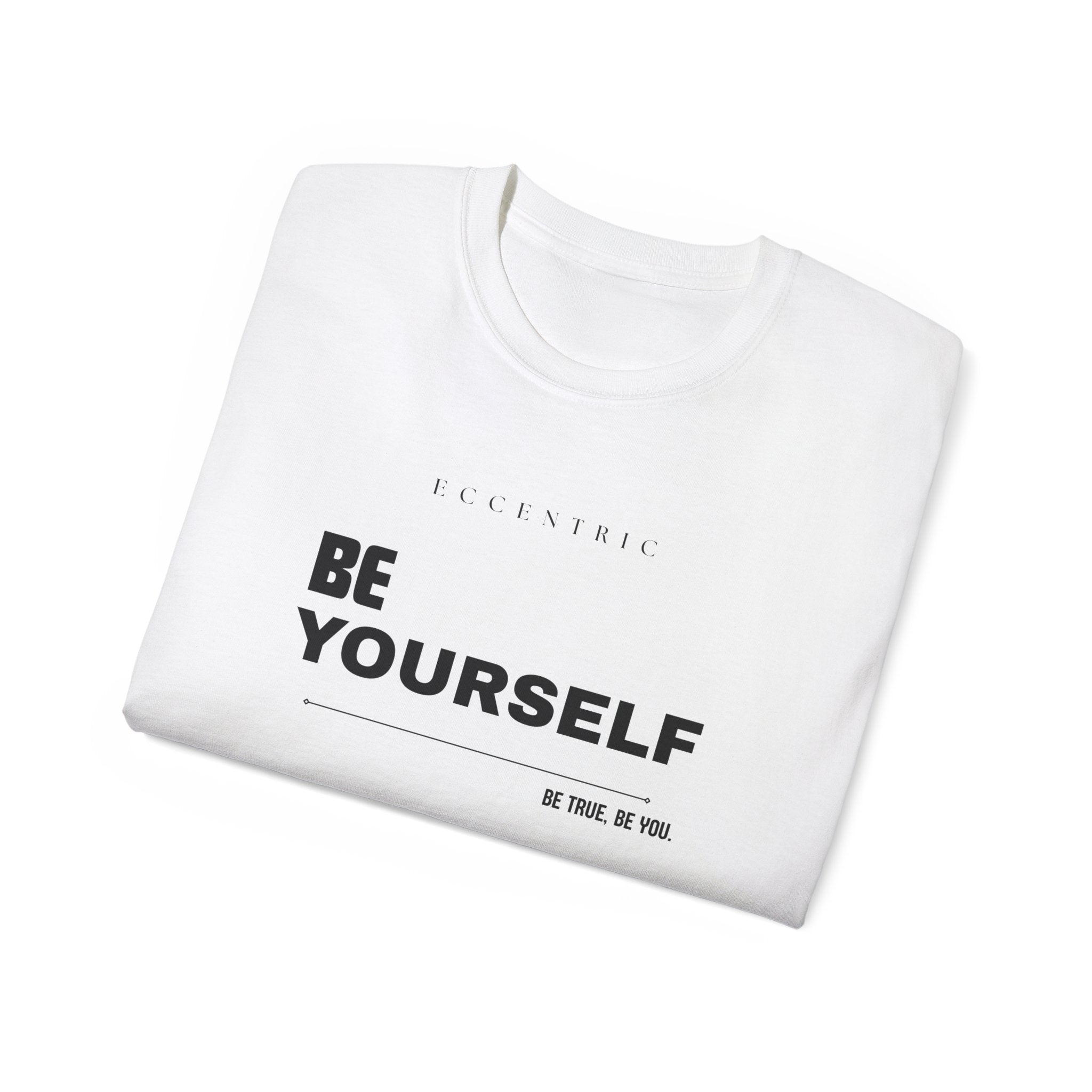 Unisex Motivational Tee - "Be Yourself" - Inspirational Cotton T-Shirt, Gift for Friends, Casual Wear, Everyday Essential, Self-Love Shirt