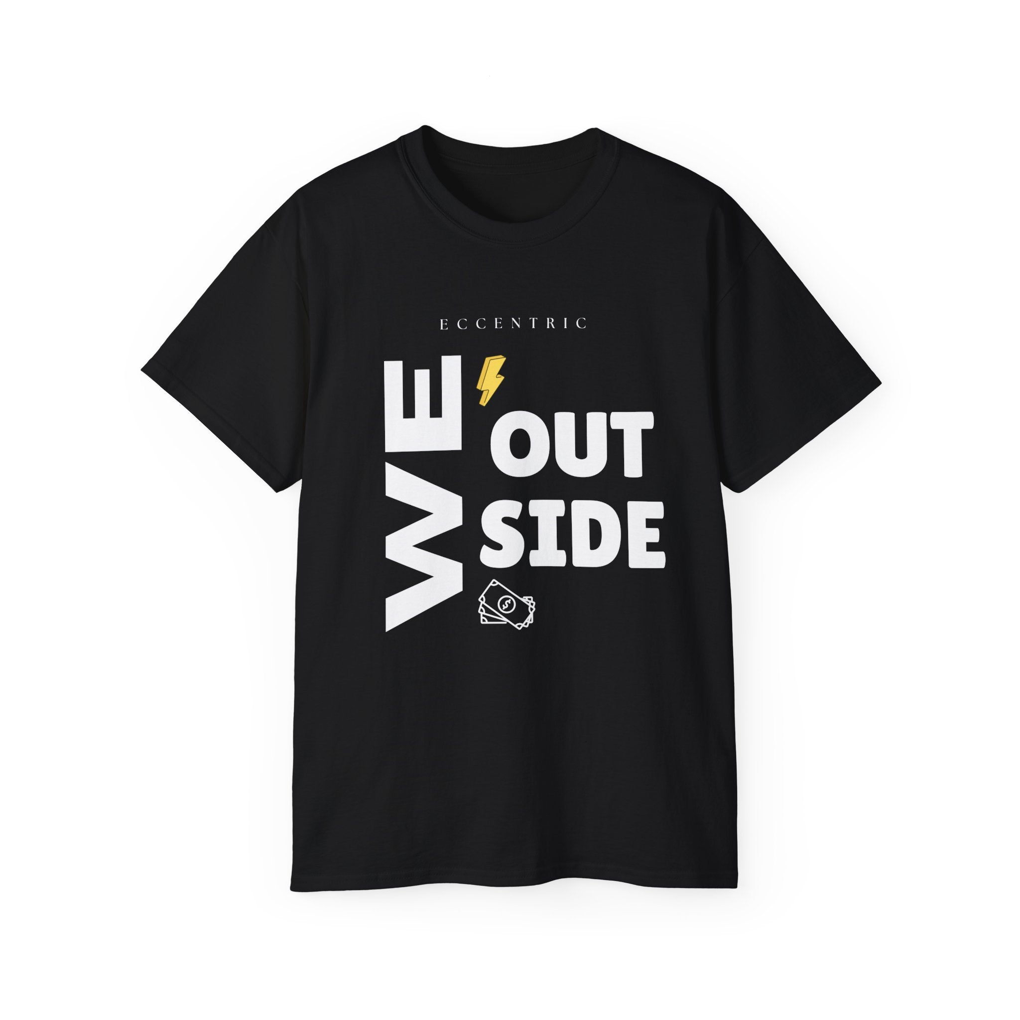 WE OUTSIDE Unisex Ultra Cotton Tee: Fun Graphic Tee, Casual Wear, Outdoor Activities, Gift for Friends, Summer Outfits