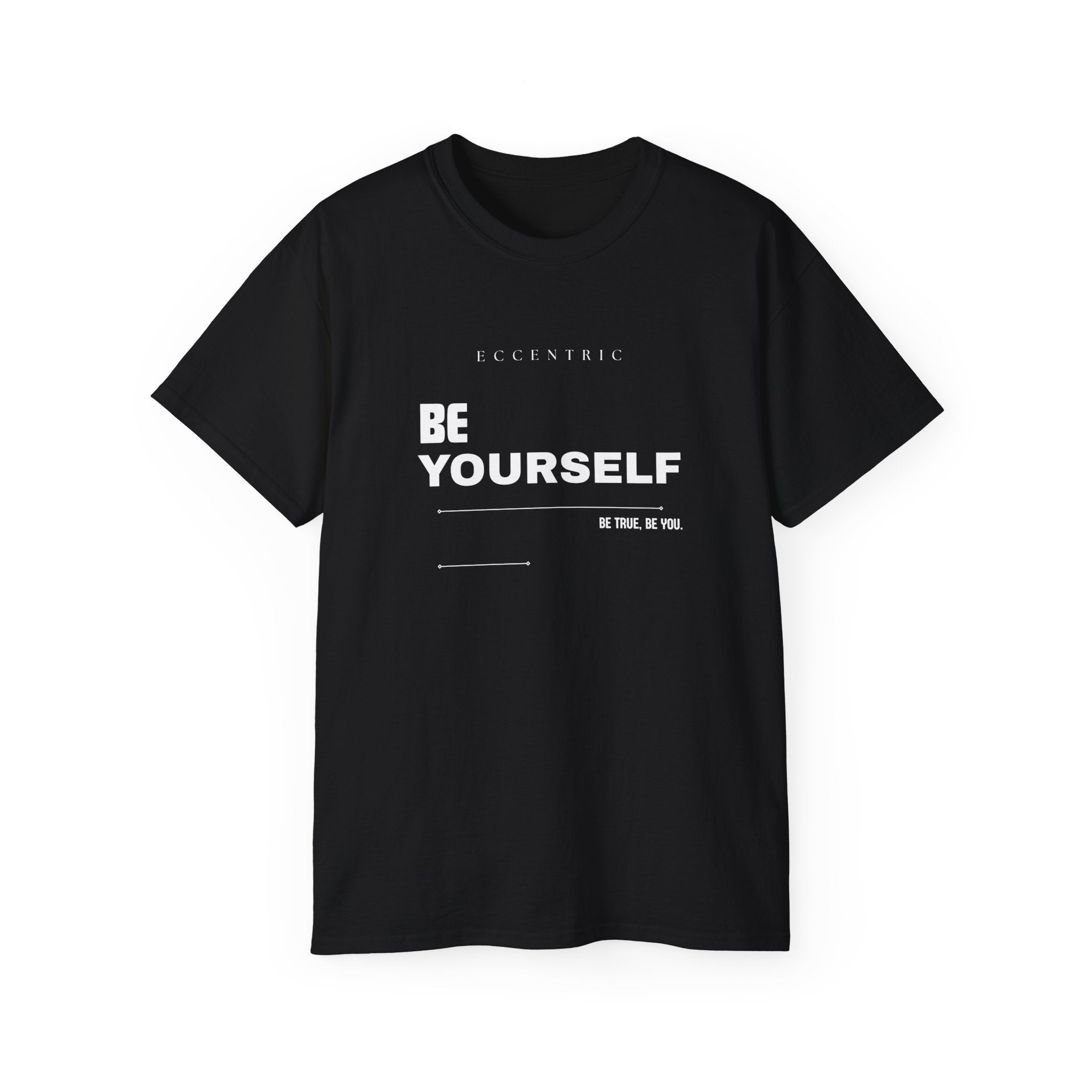 Unisex Motivational Tee - "Be Yourself" - Inspirational Cotton T-Shirt, Gift for Friends, Casual Wear, Everyday Essential, Self-Love Shirt
