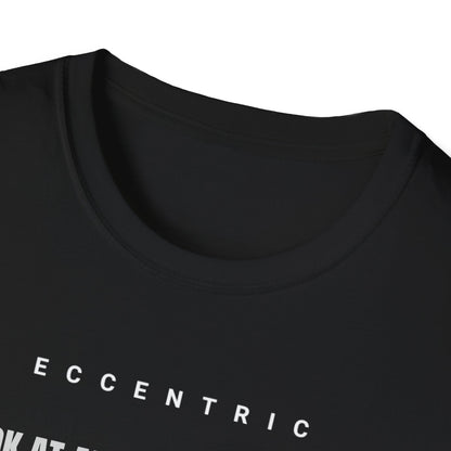 Eccentric Chicken Lover Unisex Softstyle T-Shirt – Perfect for Animal Enthusiasts